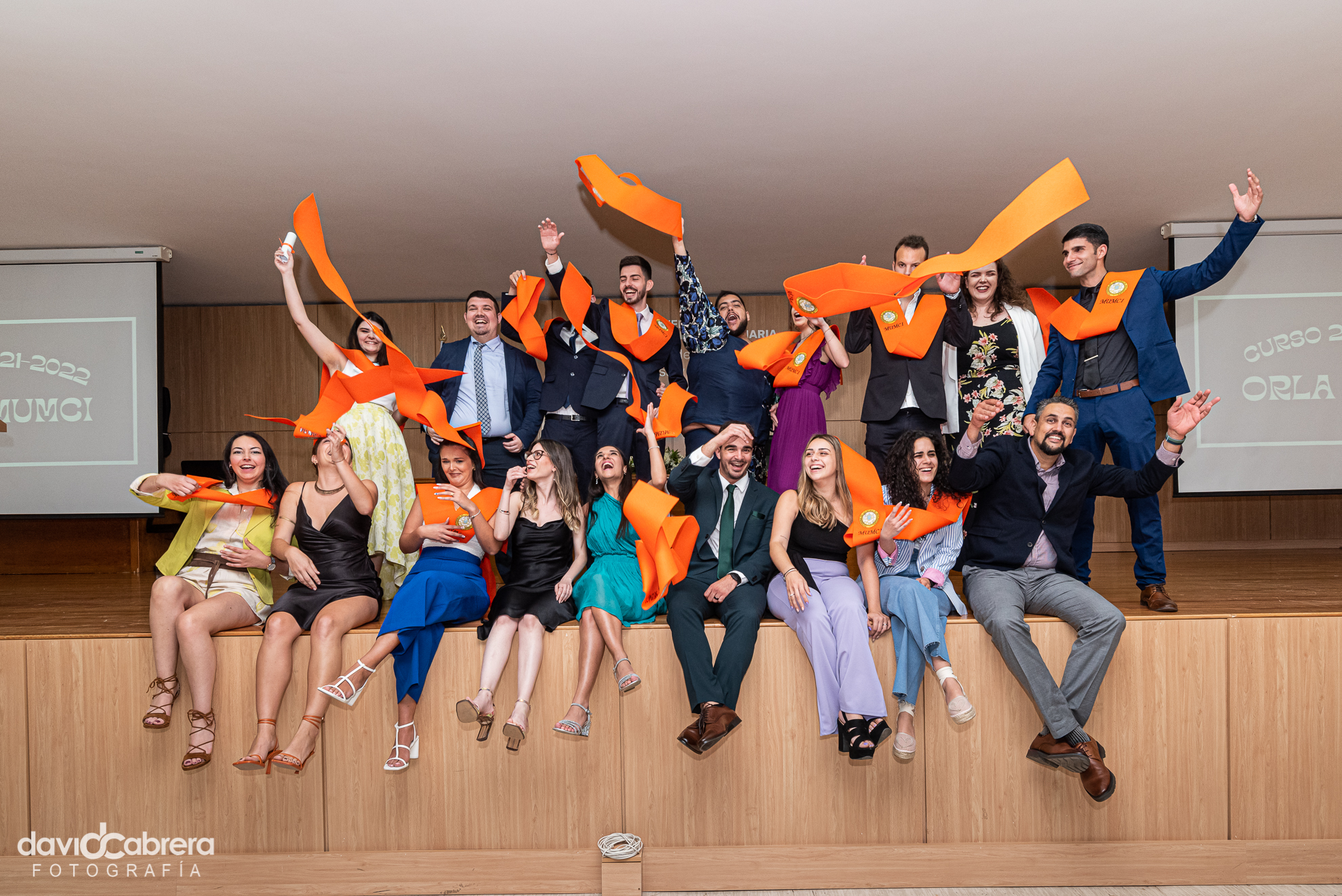 Fotografía de los participantes a la Orla del Máster Universitario en Marketing y Comercio Internacional 2021-2022